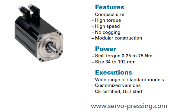 高動態超精密伺服電機 FP系列 高動態超精密伺服電機 FP系列