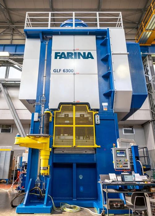 印度首臺 Farina 6300 噸鍛造壓力機(jī)